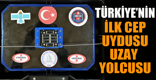 Türkiye'nin 5 santimetrelik ilk cep uydusu uzay yolcusu