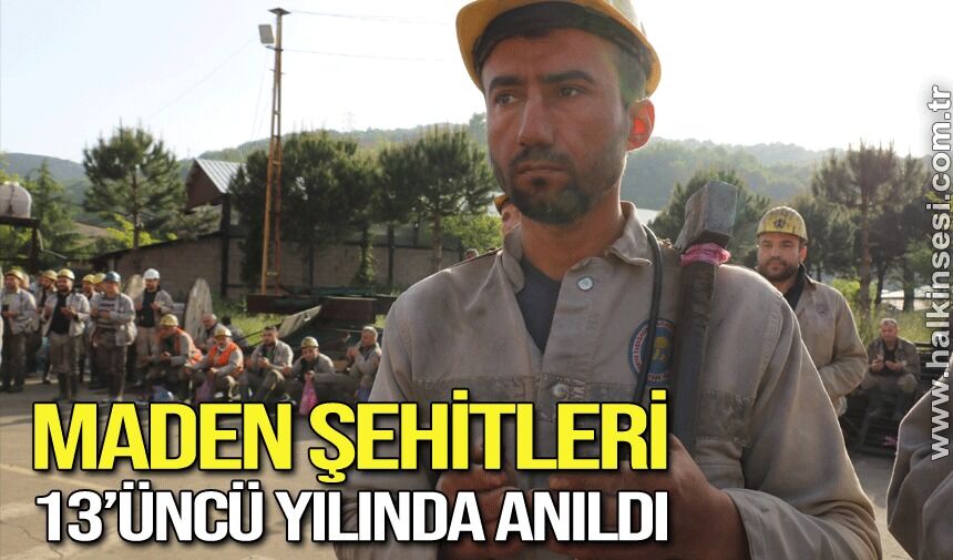 Maden Şehitleri 13'üncü yılında anıldı