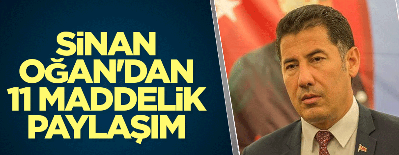 Oğan'dan 11 maddelik paylaşım