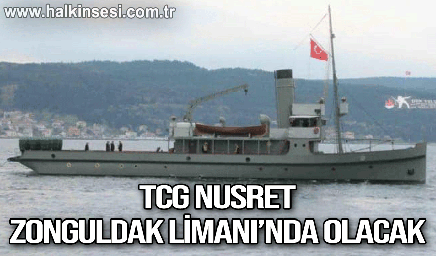 TCG Nusret Karadeniz'e açıldı