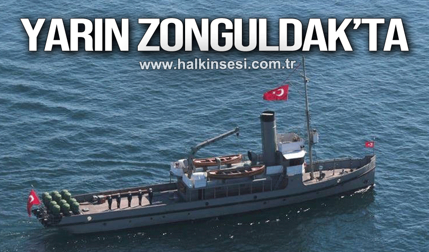 TCG Nusret Müze Gemisi yarın Zonguldak Limanı'nda