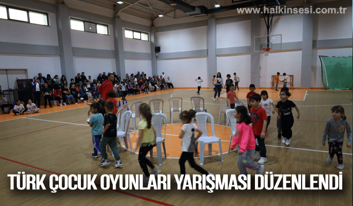 Geleneksel Türk Çocuk Oyunları Yarışması düzenlendi
