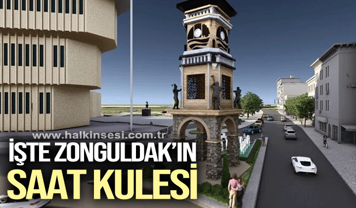 Zonguldak Saat Kulesi projesi belli oldu