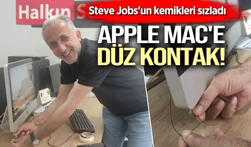 Apple Mac'e Düz Kontak!