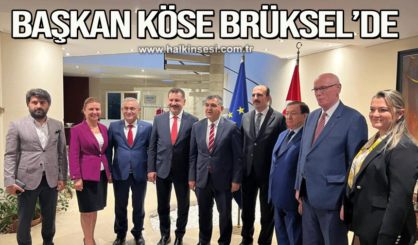 Başkan Köse, UCLG toplantısı için Brüksel'de