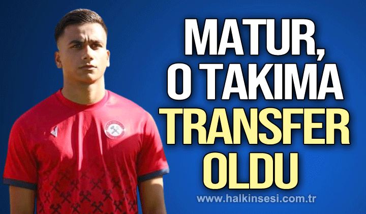 Elmas'ın futbolcusu Oğuzhan Matur, Hatayspor'a transfer oldu
