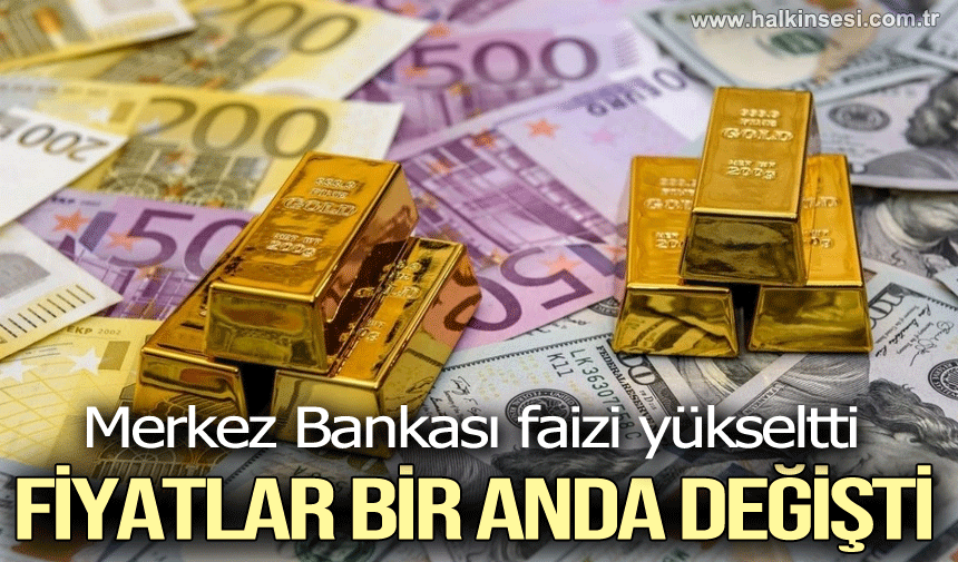 Merkez Bankası faizi yükseltti