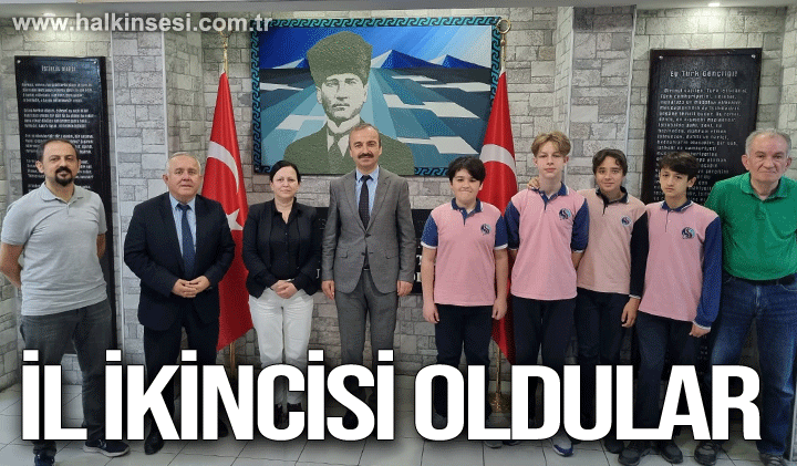 Mimar Sinan Ortaokulu olimpiyatlarda il ikincisi oldu