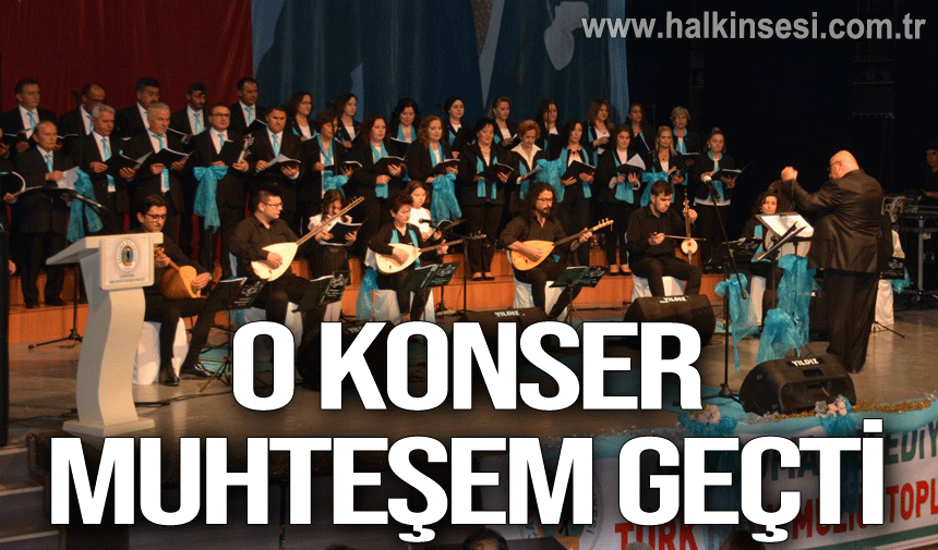 Türküler Geçidi Konseri muhteşem geçti