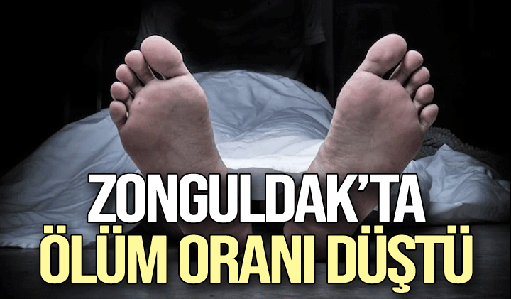 Zonguldak’ta ölüm oranı düştü 