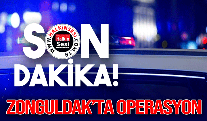 Zonguldak'ta operasyon... 3 şüpheli yakalandı