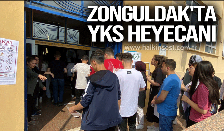 Zonguldak'ta YKS heyecanı