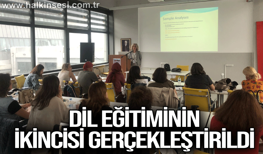 Dil Eğitiminin ikincisi gerçekleştirildi