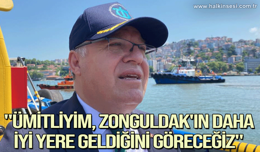 Vali Tutulmaz; "Ümitliyim, Zonguldak'ın daha iyi yere geldiğini göreceğiz"