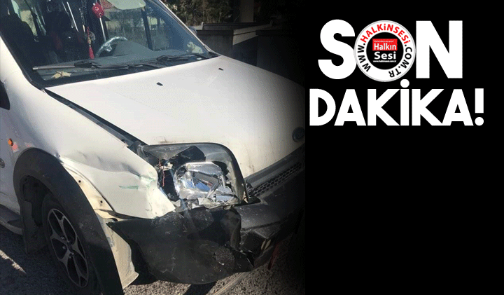 Zonguldak'ta iki araç çarpıştı: 1 yaralı