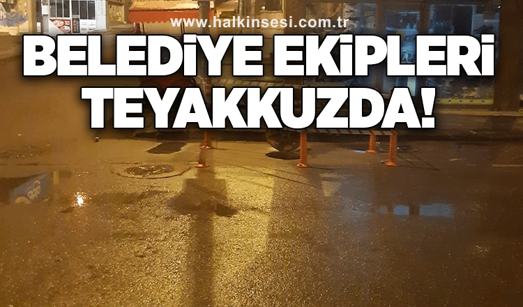 Zonguldak Belediyesi teyakkuzda!