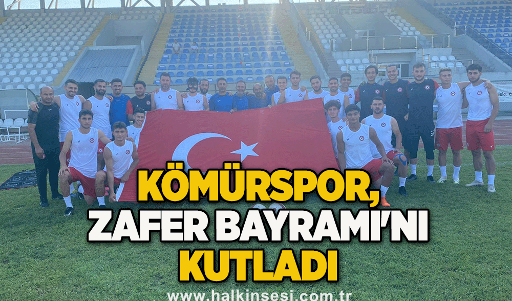 Kömürspor, Zafer Bayramı'nı kutladı