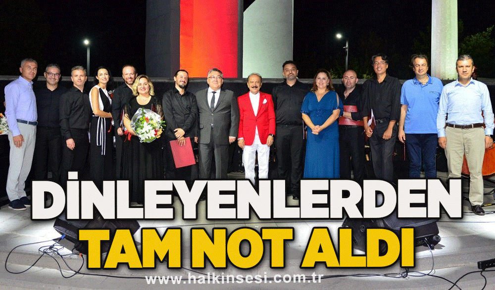 Dinleyenlerden Tam not aldı