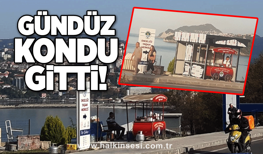 Gündüz kondu gitti!