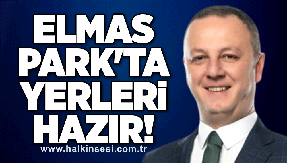 Elmas Park'ta yerleri hazır