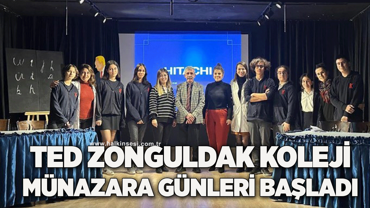 TED Zonguldak Koleji Münazara Günleri başladı