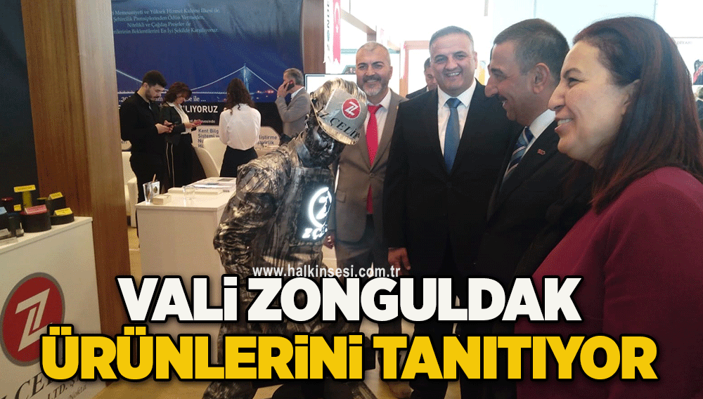 VALİ Zonguldak ürünlerini tanıtıyor