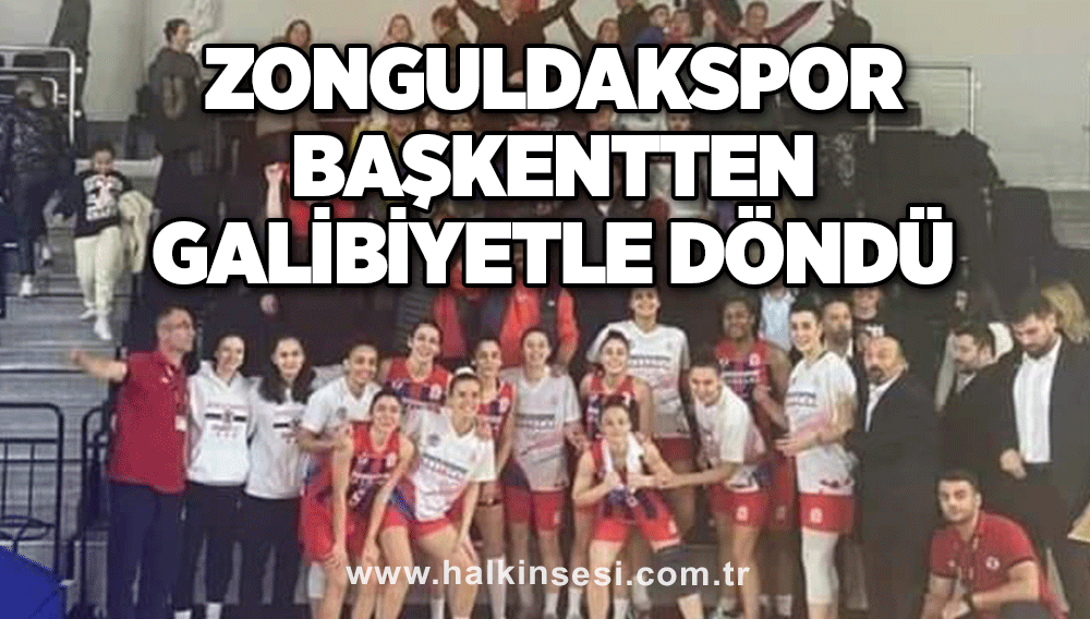 Zonguldakspor Başkentten galibiyetle döndü 