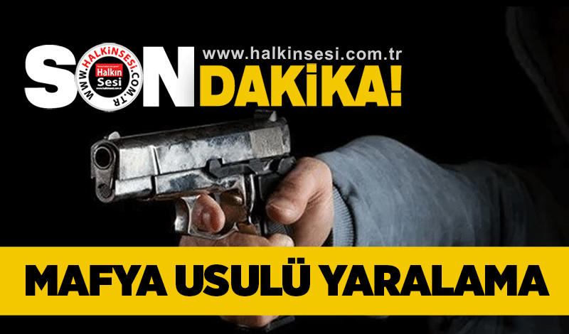 Zonguldak'ta mafya usulü yaralama