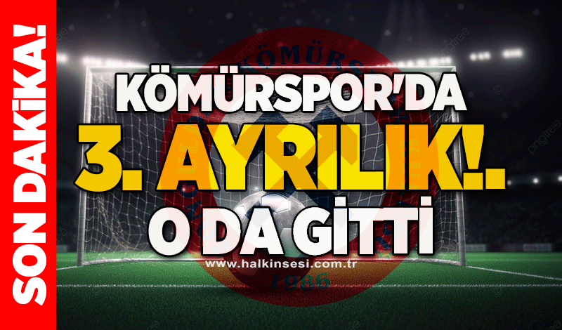 Zonguldak  Kömürspor'dan o isim de ayrıldı!..