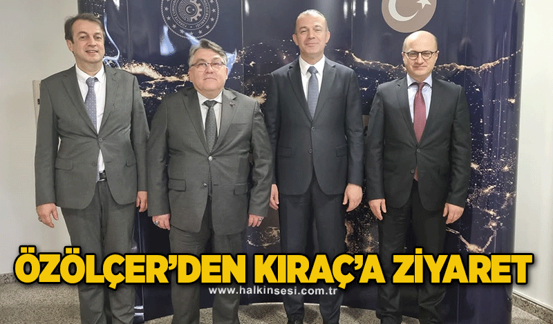Rektör Özölçer’den Türkiye Uzay Ajansı Başkanı Kıraç’a Ziyaret