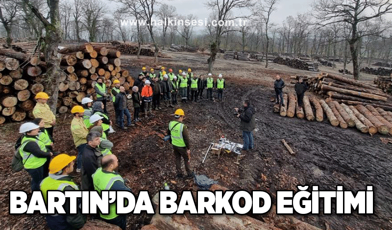 Bartın’da barkod eğitimi