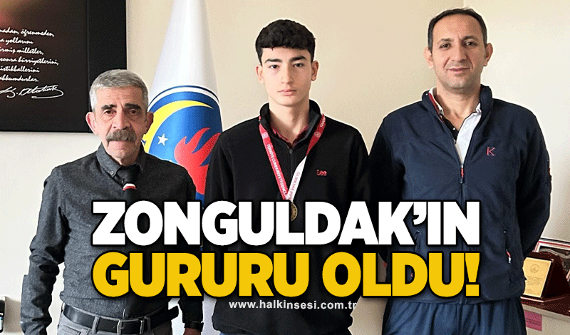 Zonguldak'ın gururu oldu
