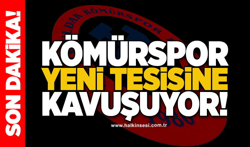 Zonguldak Kömürspor yeni tesisine kavuşuyor!