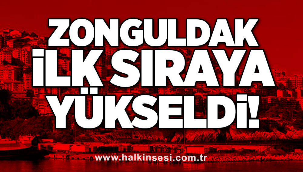 Zonguldak ilk sıraya yükseldi