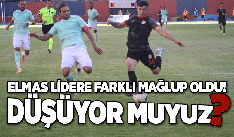 Elmas lidere farklı mağlup oldu!