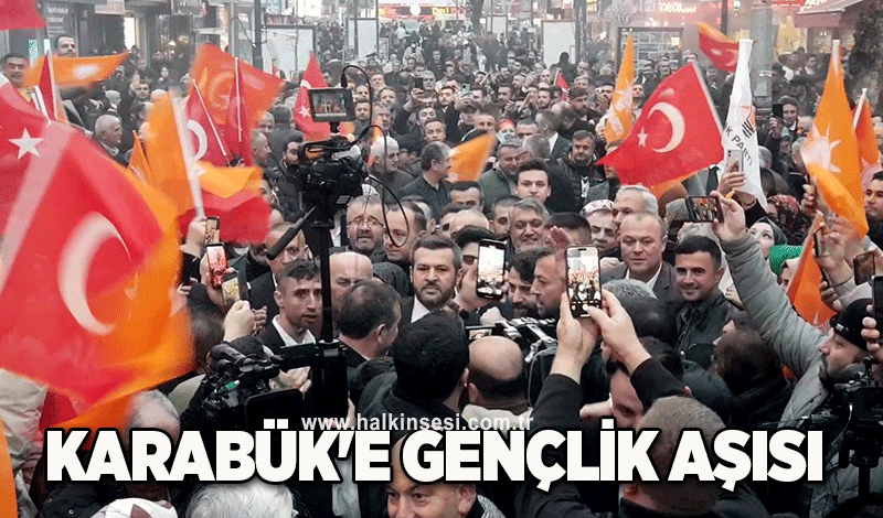 Erdoğan'dan Karabük'e gençlik aşısı