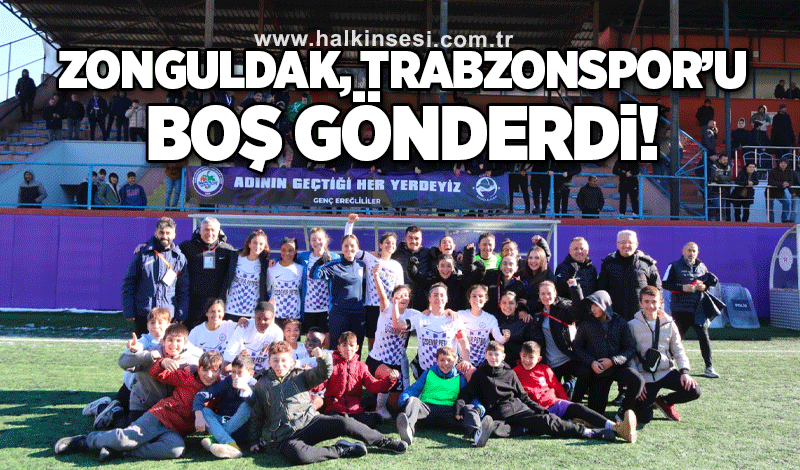 Zonguldak, Trabzonspor'u boş gönderdi!