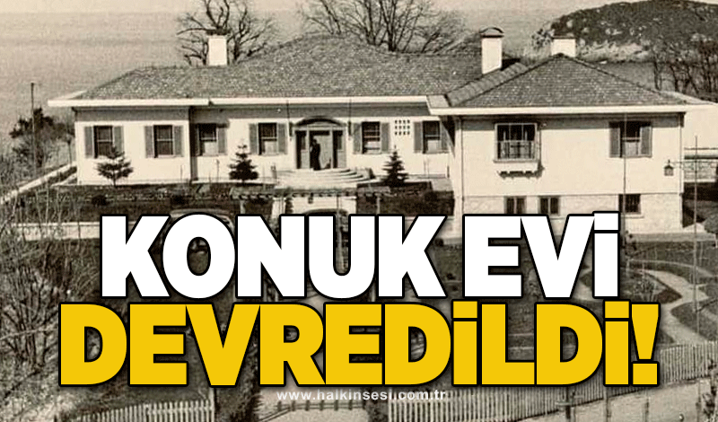 Zonguldak A Tipi Konuk Evi, Bakanlığa Devredildi!