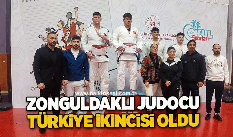 Zonguldaklı Judocu Türkiye ikincisi oldu