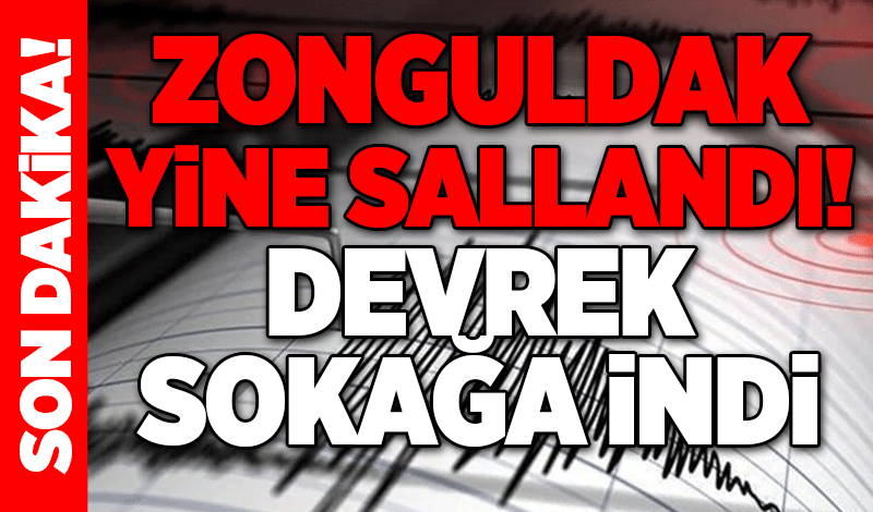 Zonguldak sallandı: Devrek sokağa indi