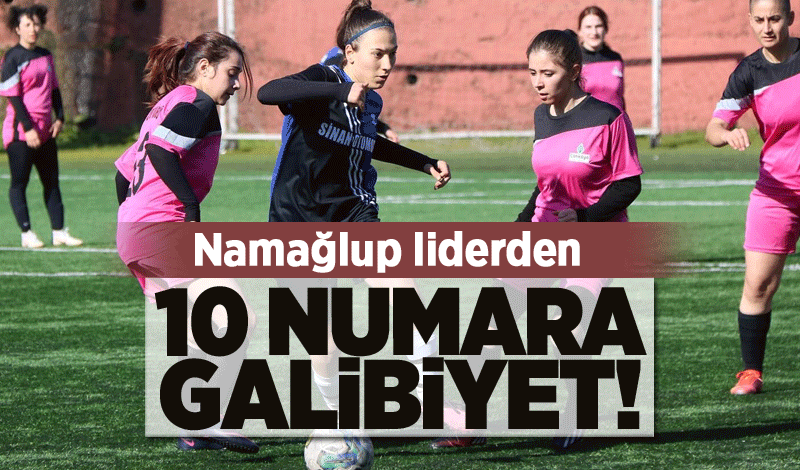 Namağlup liderden 10 numara galibiyet!