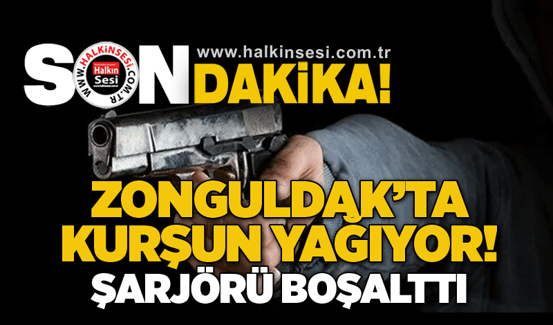 Zonguldak Merkez’de Art arda silah sesleri: Polis alarma geçti