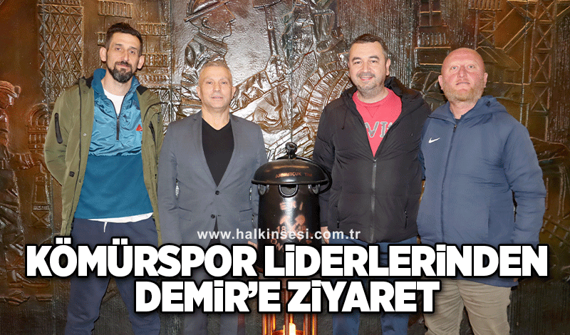 Zonguldak Kömürspor liderlerinden Demir’e ziyaret