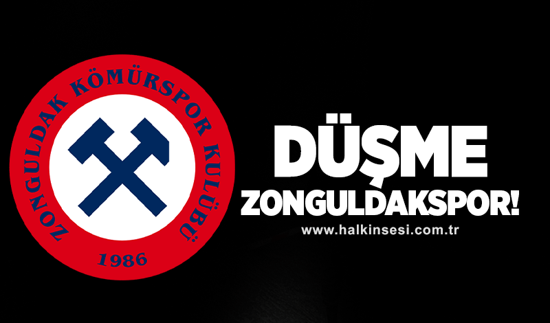Düşme Zonguldakspor!