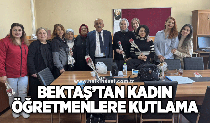 Bektaş'tan kadın öğretmenlere kutlama