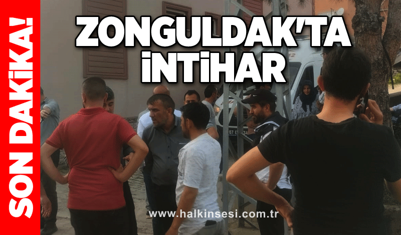 Zonguldak'ta intihar