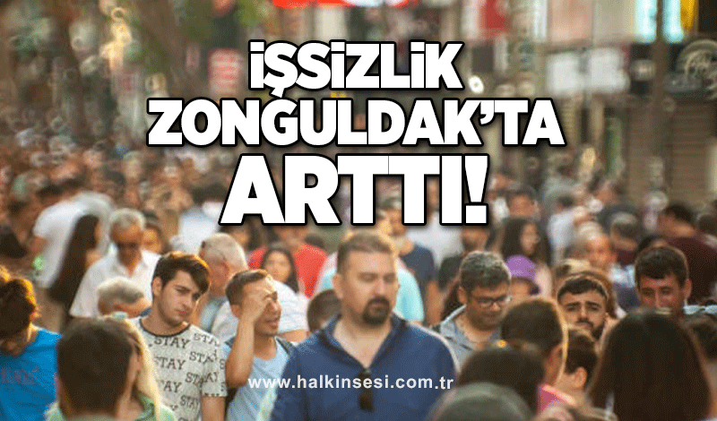 İşsizlik Zonguldak'ta arttı!