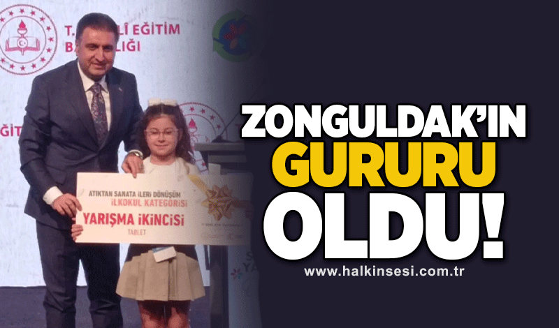 Zonguldak'ın gururu oldu!