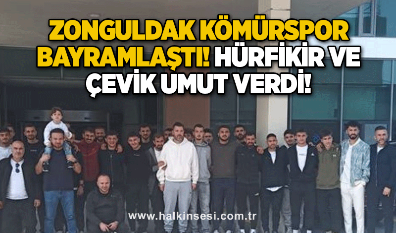 Zonguldak Kömürspor Bayramlaştı! Hürfikir ve Çevik Umut Verdi!