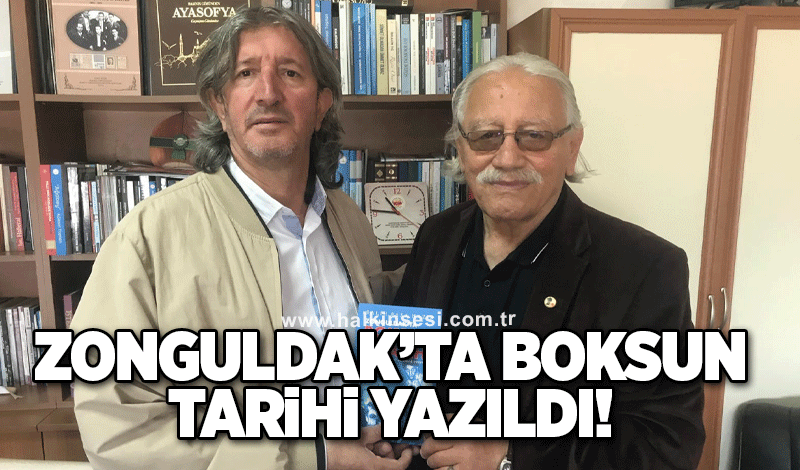 Zonguldak’ta boksun tarihi yazıldı